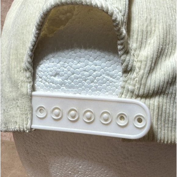 Vintage Alaska Flag Corduroy OFF-White Cap Hat Snapback ACE ULTRA RARE - Picture 6 of 8